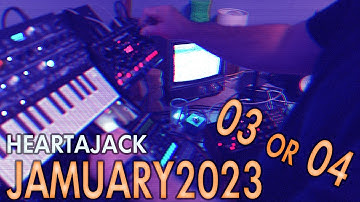Day 03...or 04 - #Jamuary2023 | Microfreak, DB-01 Bassline, Subharmonicon, TR-6S, Logic Pro