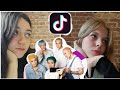 Реакция на TIK TOK Ninety One|Lina&Lia