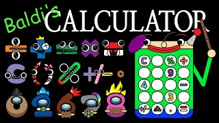 발디의 계산기 로어 Baldi's Calculator Lore (Math Symbols & Number)│Alphabet Lore meme