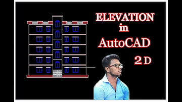 COMPLETE  ELEVATION in AutoCAD in bangla 