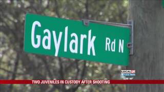 Two Juveniles in Custody After Shooting