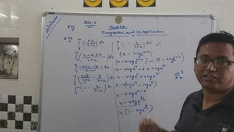 Lecture no:15,Sem-5 sub:Statistics chapter 1st: integration & its Application