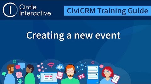 How to create a new event using CiviCRM