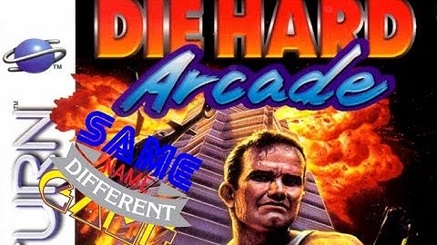 Same Name, Different Game: Die Hard Arcade (Dynamite Deka) Saturn vs. PS2