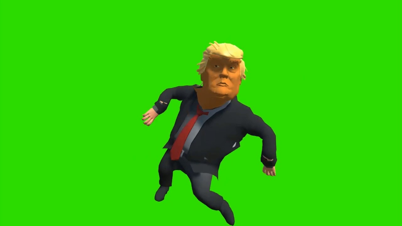 Donald Trump Orange Justice Green Screen Youtube - rockefeller street greenscreen in roblox but orange justice