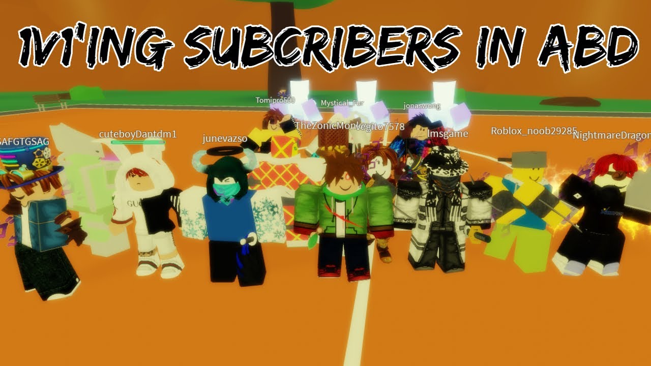 1v1 Ing Subscribers In Abd With Silver Chariot A Bizarre Day Roblox Youtube - roblox soulshatters 1 most of the stupid and great pvp moments