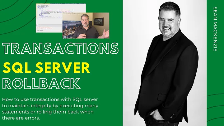 How to make a transaction in SQL Server that rolls back when an error occurs