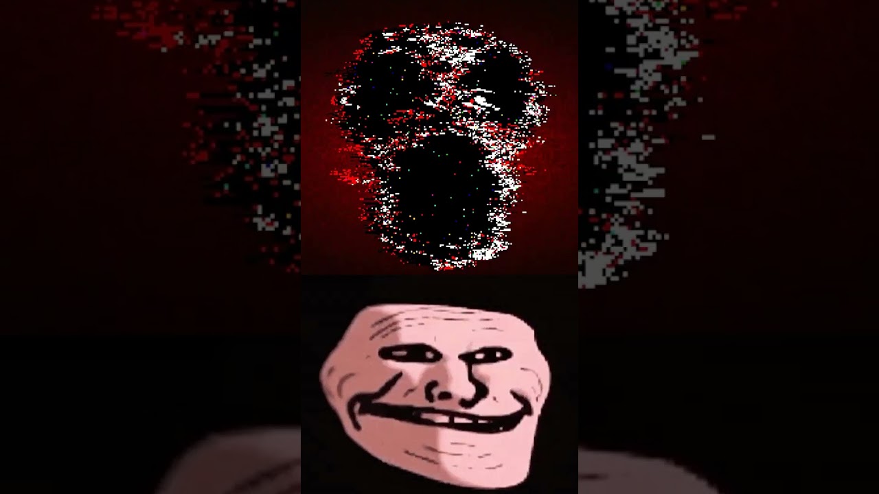 Bloody Troll Face in a suit