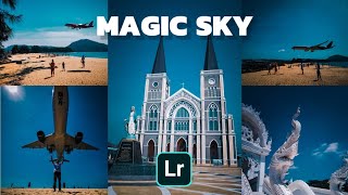 #สอน​แต่ง​รูป​ด้วย​มือถือ​ MAGIC ​SKY ​#Lightroom​Mobile​#Preset​#presetslightroom​