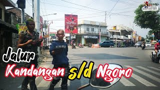 jalur kandangan sampai ngoro