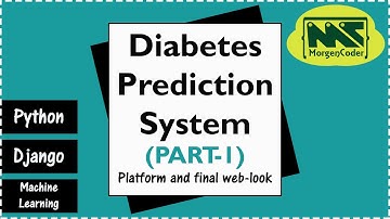 Django project on Machine learning| Diabetes Prediction System | Part1 | Platform and final web-look