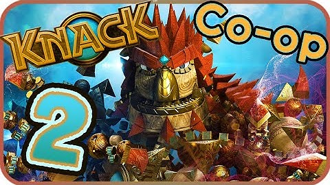 KNACK Walkthrough Part 2 (PS4) Co-op - No Commentary