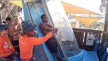 Liwa Loop Slide at Yas Waterworld