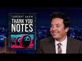 Thank You Notes: Facebook’s Blackout, Squid Game’s Guards | The Tonight Show Starring Jimmy Fallon