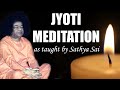 Light Meditation | RARE Guidance in Voice of Sathya Sai Baba