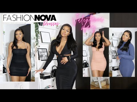 black dress from fashion nova