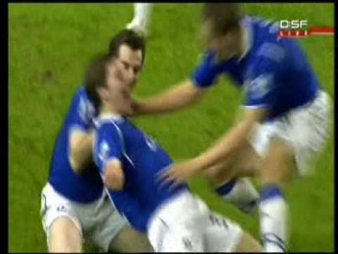 FA Cup Everton - Liverpool 1:0 Dan Gosling goal in 118' min extra time