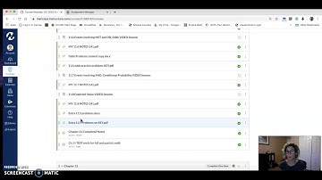 MAT142 Ch.11 Intro and Instructions VIDEO