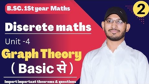Graph Theory -02 || Bsc 1st year || STUDY IN || MATHEMATICS