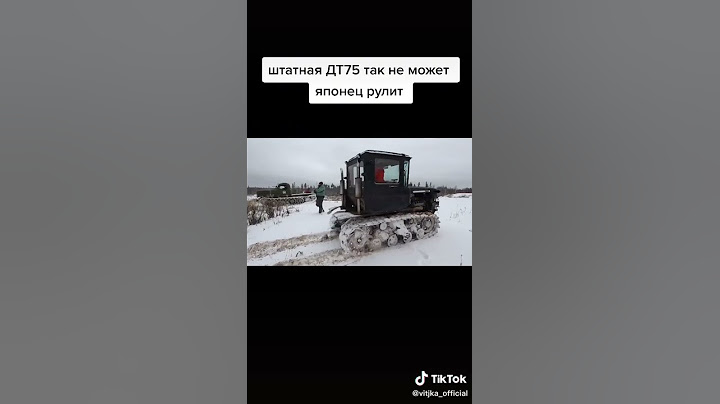 Мужики сделали самый быстрый ДТ 75 на японском W8