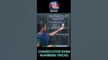 Consecutive Even Numbers Made Easy | Aptitude Trick for Exams