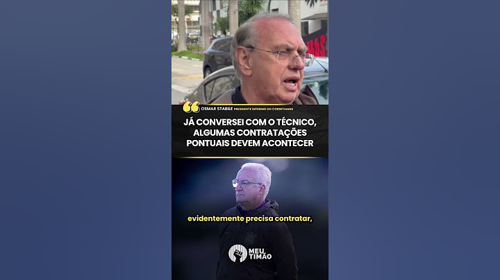PRESIDENTE DO CORINTHIANS FALA SOBRE CONTRATAÇÕES NA JANELA DE MEIO DE ANO