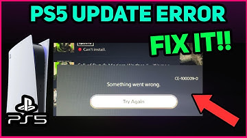 PS5 UPDATE ERROR EASY FIX! (Fast Solution)