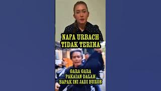 nafa urbach tidak terima barang nya di jarah #viralvideo