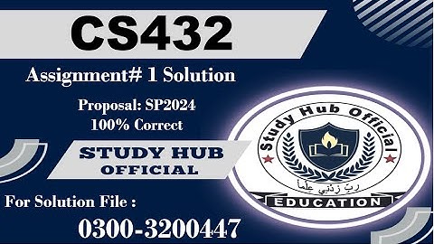 CS432 Assignment 1 Solution Spring 2024, CS432 Assignment 1 solution 2024, CS432 assig 1 solution