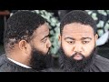 🔥TRANSFORMATION🔥HE PAID $100 FOR THIS HAIRCUT/ FADED BEARD/ BARBER TUTORIAL