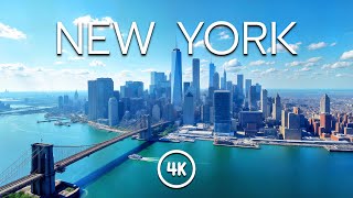 NEW YORK 4K | Golden Horizons & Quiet Streets with Soft Piano screenshot 3