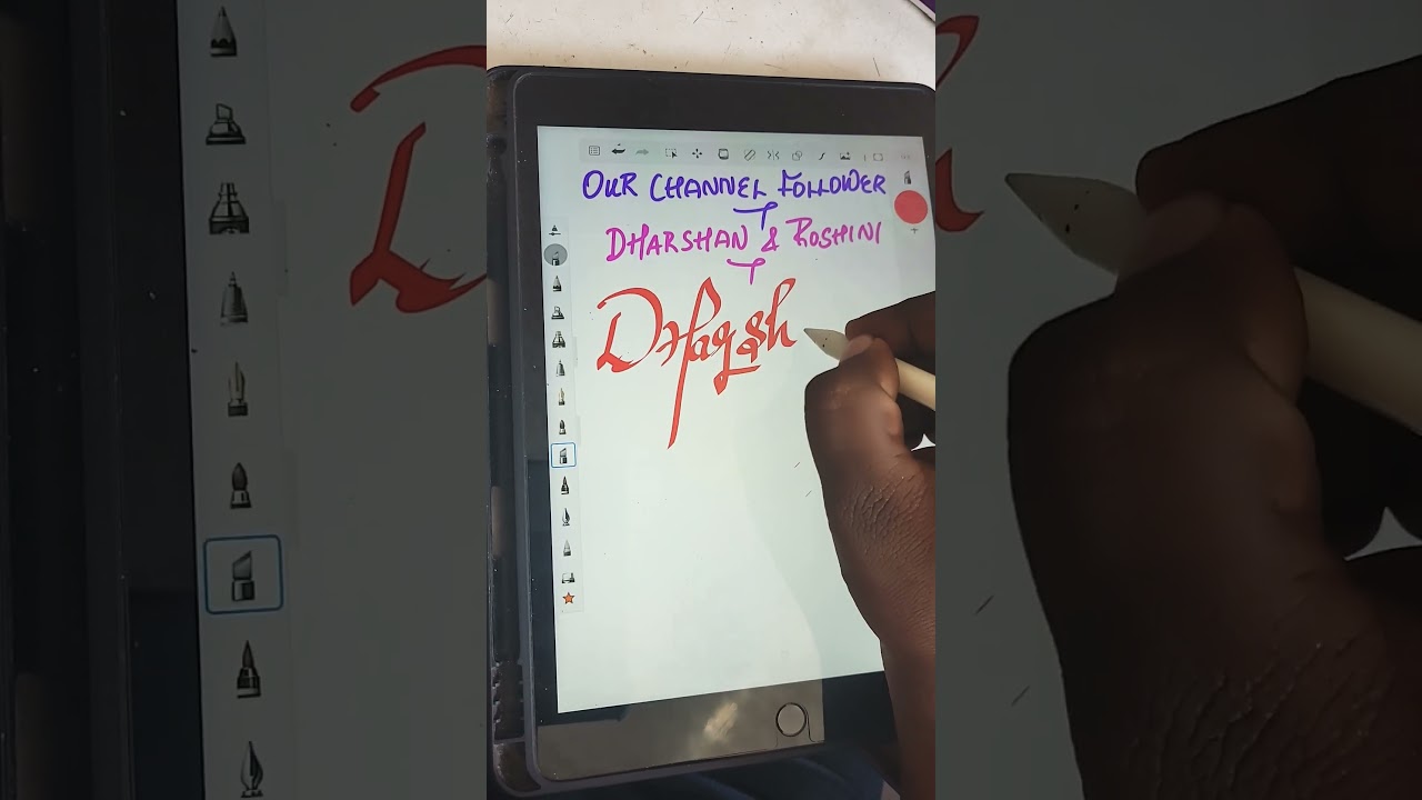 SIGN|DHARSHAN❤️ROSHINI|