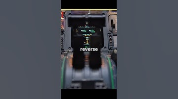 Can a Plane STOP in the Air? Reverse Thrust Mid-Air MYTH! #airplane #shorts