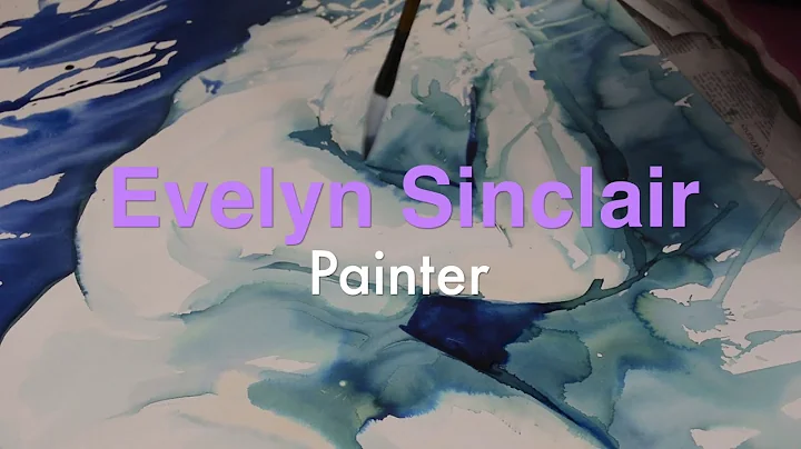 Evelyn Sinclair paints