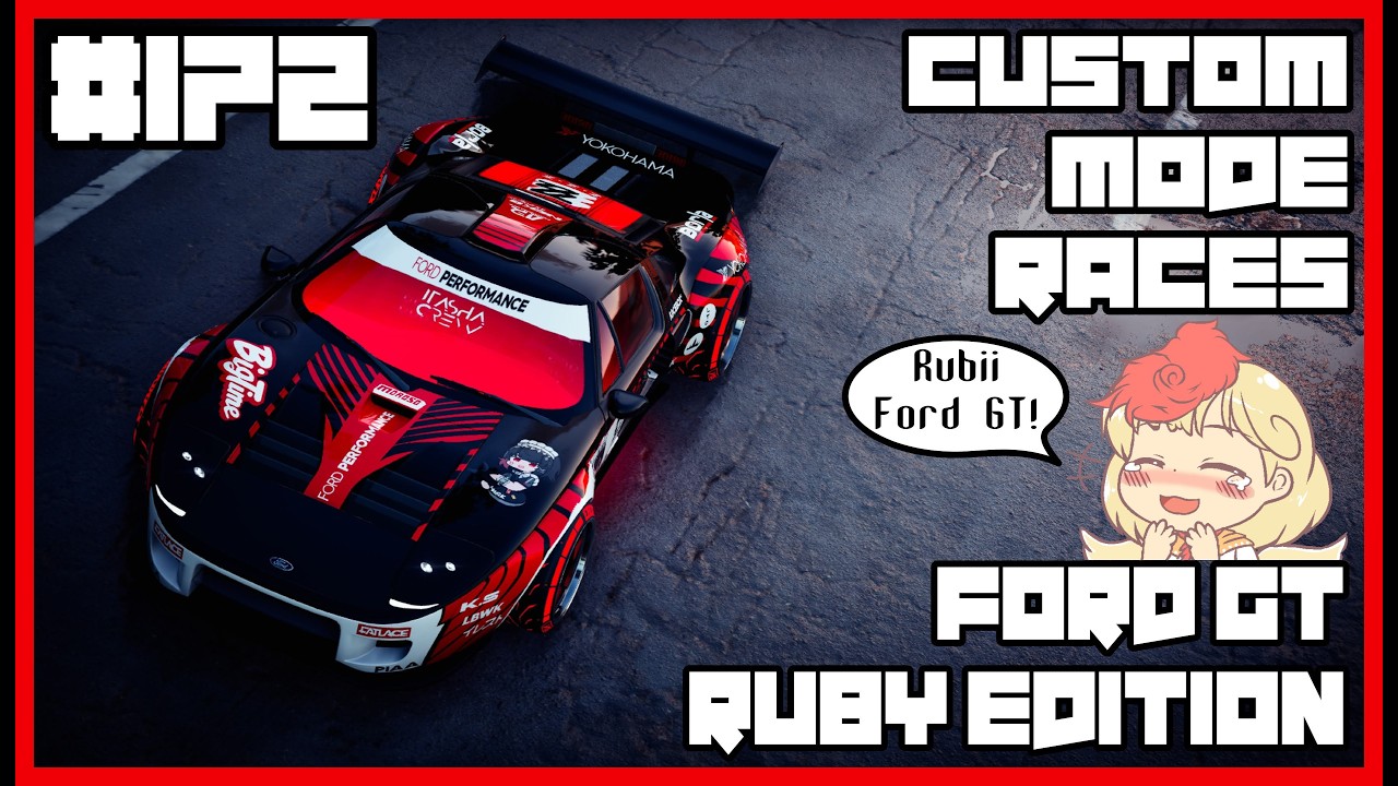 [The Crew: Motorfest] Custom Mode Races | Ford GT Ruby Edition | #172 ...