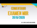 Comentario Examen MIR 19-20 Jorge Macarrón