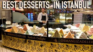 Лучшие десерты Стамбула кафе-кондитерская Osmanlizadeler в районе Фатих