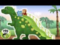 Youtube Thumbnail Daniel Tiger's Neighborhood | Going Down the Dinosaur Slide! | PBS KDS