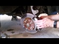 Front Brake Pad Replacement Honda CRV