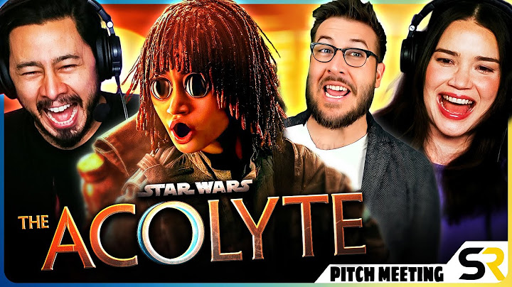 THE ACOLYTE Pitch Meeting Reaction! | Ryan George