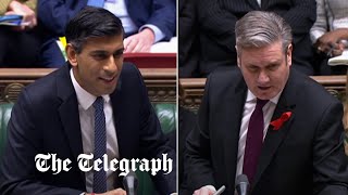 Rishi Sunak claims Keir Starmer 'not fit to lead' during furious clash over private schools