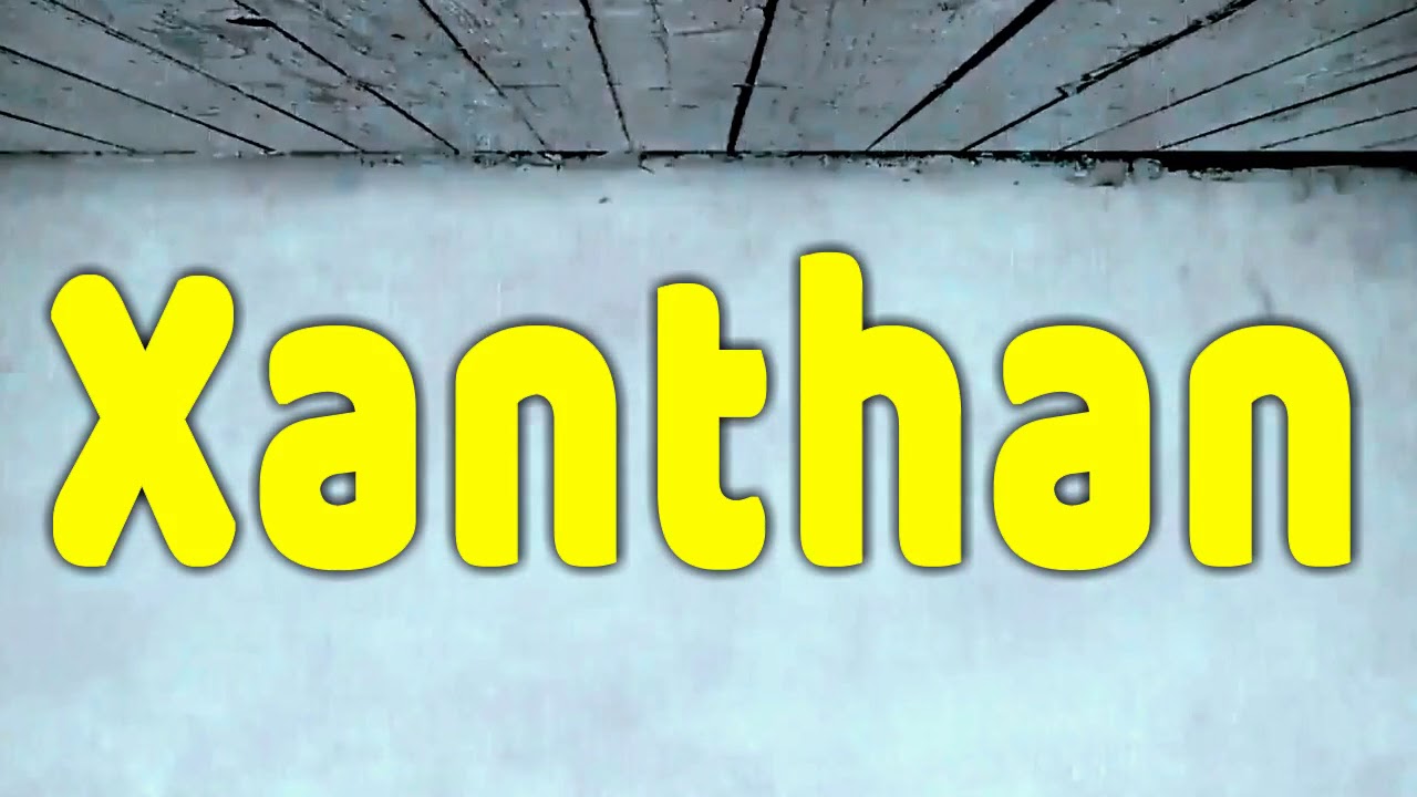 How to Pronounce Xanthan YouTube
