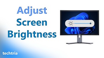 How to Adjust Screen Brightness in Windows 11