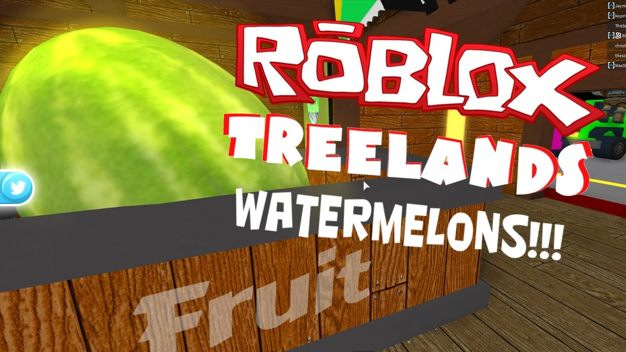 Roblox Treelands Watermelons Youtube - roblox treelands where do peaches spawn