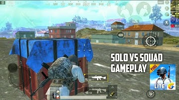 PUBG MOBILE LITE - Android Gameplay Solo vs Squad | 14 Kills 🔥 |