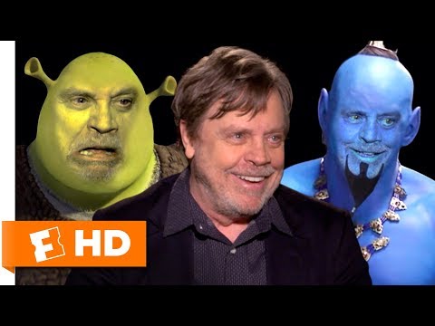 Mark Hamill Voice Acting Character Impressions Challenge | Fandango All Access