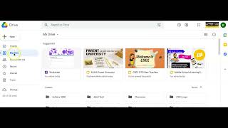 Creating E-Learning Folder in Google Classroom from your Drive
