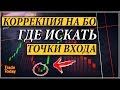 КАК ИСКАТЬ ТОЧКИ ВХОДА НА БИНАРНЫХ ОПЦИОНАХ | ЧТО ТАКОЕ КОРРЕКЦИЯ