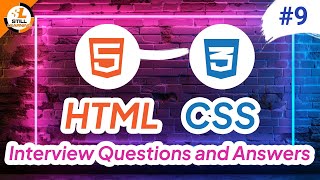 HTML CSS Interview Questions and Answers Part 9