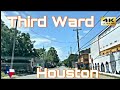 Houston tx  third ward driving tour  gentrification